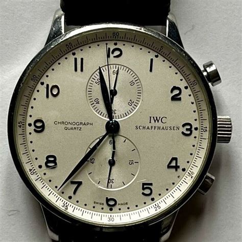 iwc schaffhausen chronograph replica|iwc chronograph for sale.